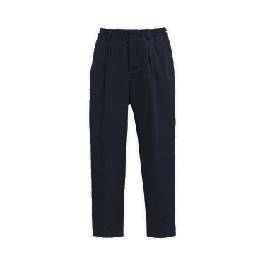 Bukser Marni Marni Pleated Elastic Waist Trousers Mørkeblå | PUMU0017S0 UTC084 00B99, 0