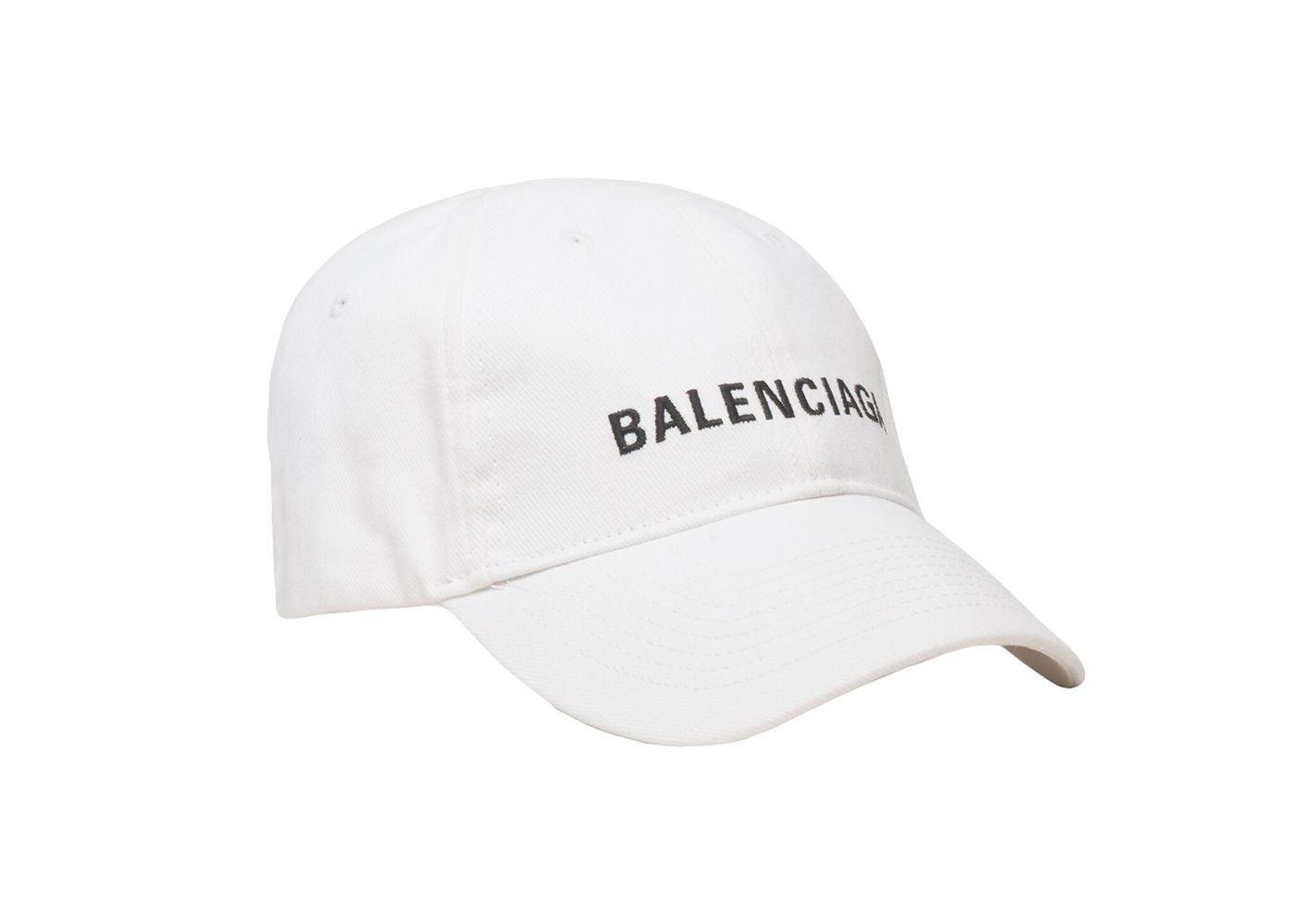 Kasket Balenciaga Logo Cap Hvid | 529192410B29060, 0