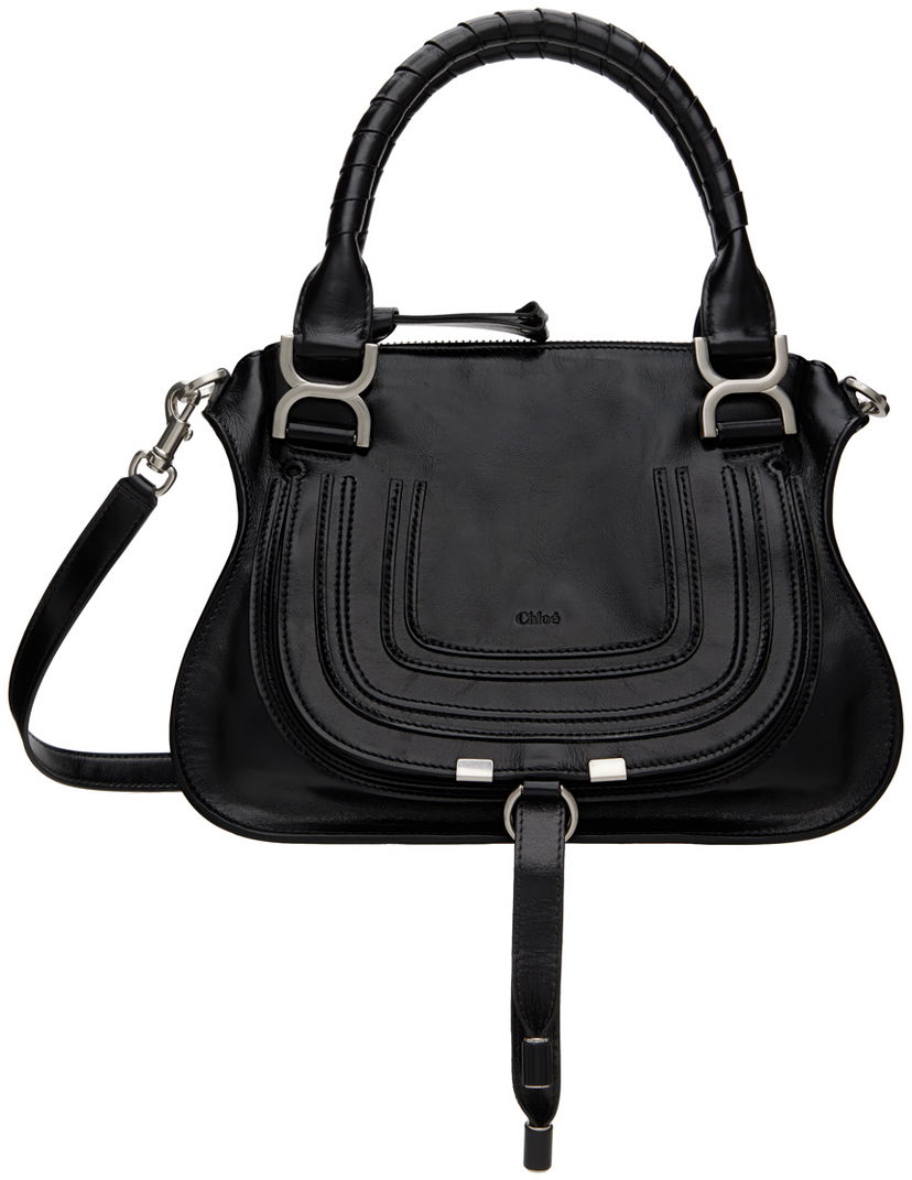 Mulepose CHLOÉ Chloé Black Small Marcie Bag Sort | CHC24AS628N90