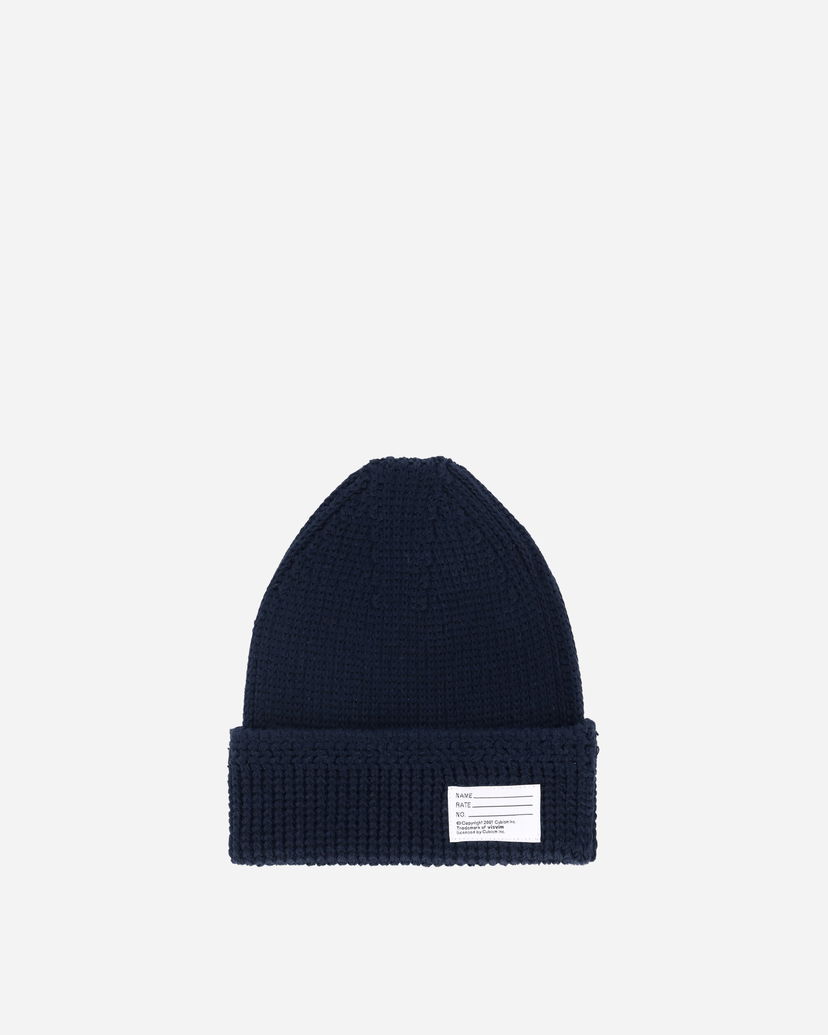 Beanie visvim Knit Beanie Mørkeblå | 0125103003008 2