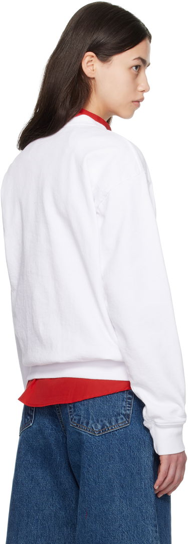 Sweater Sporty & Rich Sporty & Rich NY 94 Crewneck Sweatshirt Hvid | ST071622034WH57, 2