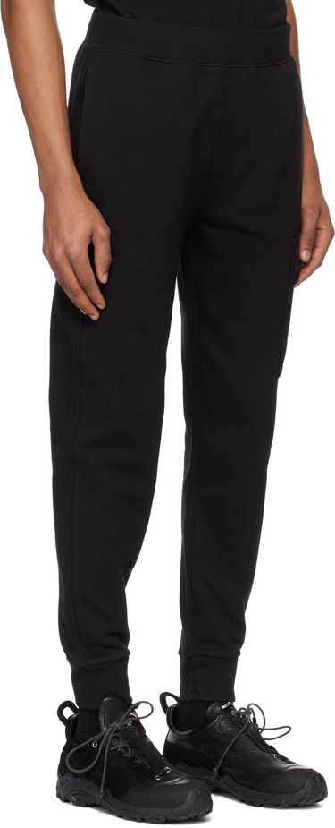 Joggingbukser C.P. Company C.P. Company Diagonal Raised Fleece Lens Sweatpants Sort | 18CMSP017A-005086W, 1