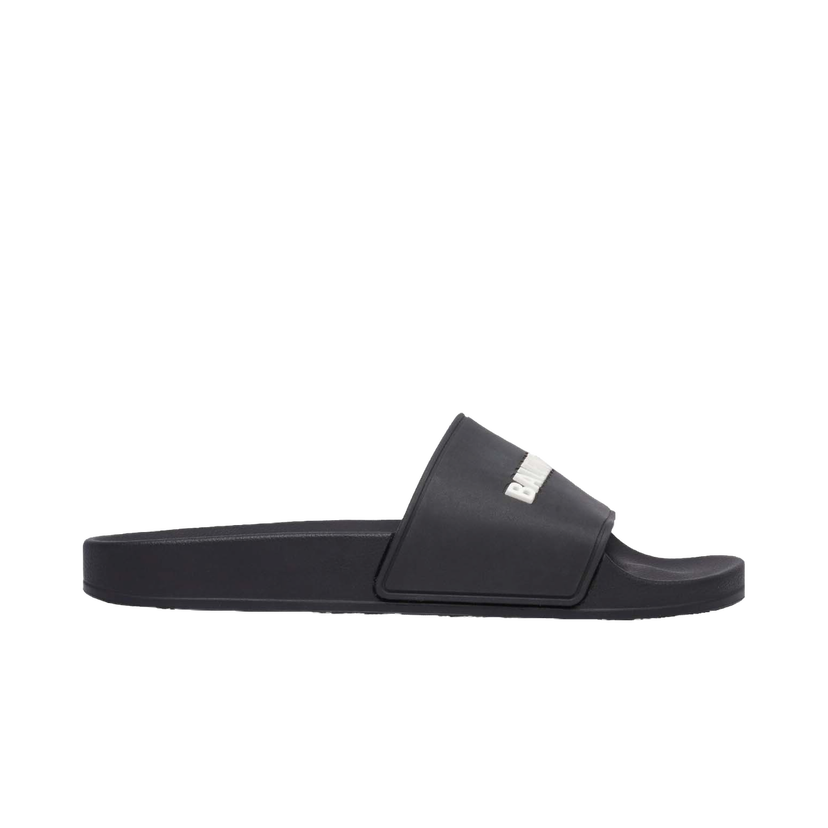 Sneakers og sko Balenciaga Pool Slide Black White W Sort | 565547W1S801006