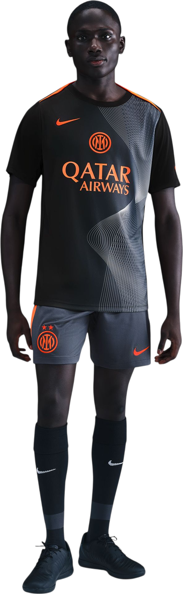 T-shirt Nike Dri-FIT Inter Milan Pre-Match T-Shirt 2025/26 Sort | hm3441-010, 2
