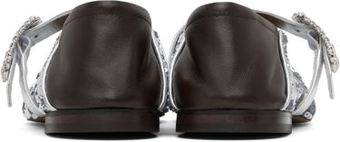 Kjole Wales Bonner Wales Bonner Glide Ballerina Flats Brun | WBW44011A 21090, 1