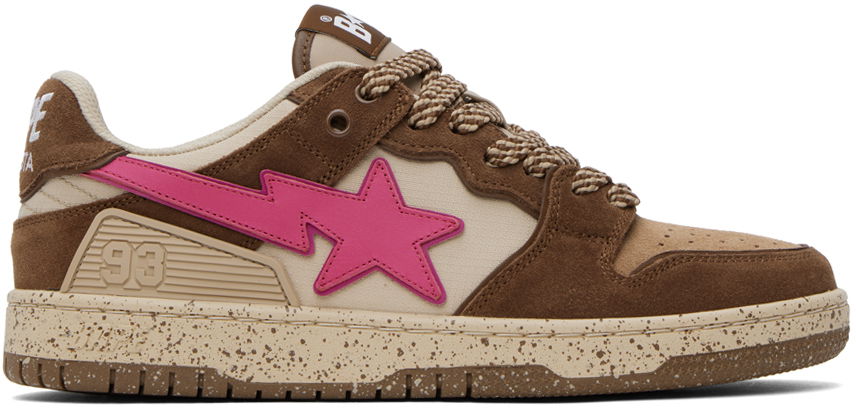 Sneakers og sko BAPE SK8 STA #6 Brown Brun | 0ZXSHMX91004K, 0