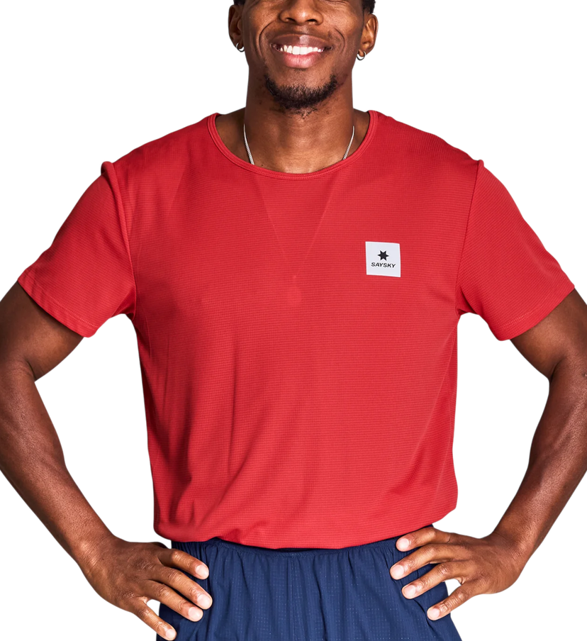 T-shirt Saysky Saysky Reactive Flow T-Shirt Rød | nmrss60c-1037
