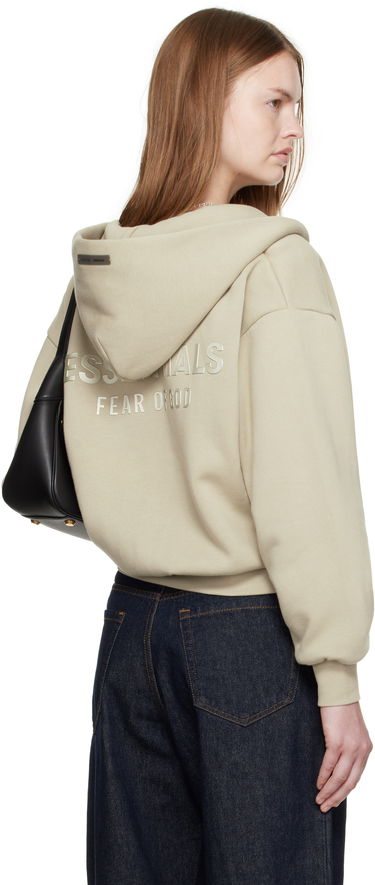 Sweatshirt Fear of God Fear of God ESSENTIALS Classic Fit Zip-Up Hoodie Grøn | 192SP255096FW, 2