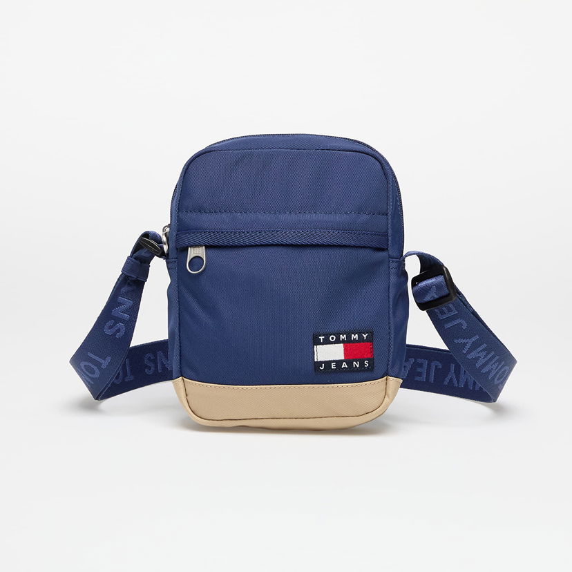 Skuldertaske Tommy Hilfiger Tommy Jeans Essential Daily Square Bag Blå | AM0AM13265 C67