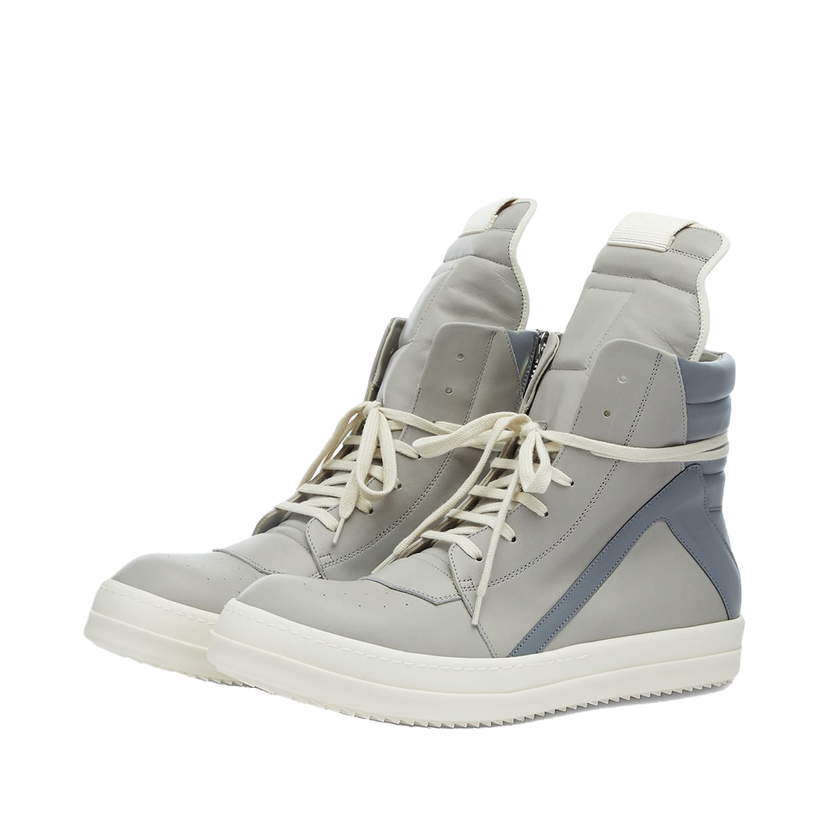 Sneakers og sko Rick Owens Pony Hair Geobasket Grå | RR02B2894-LPORX-8581