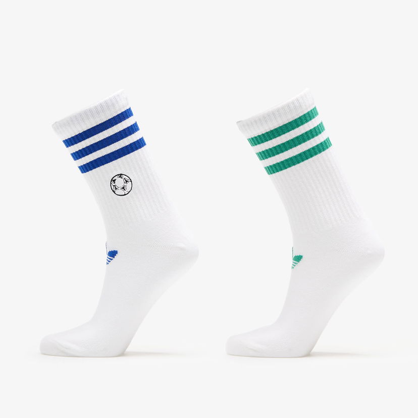 Sokker adidas Originals Football Crew Socks 2-Pack Hvid | JW2986