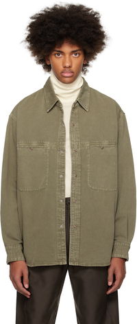 Lemaire Snaps Denim Shirt