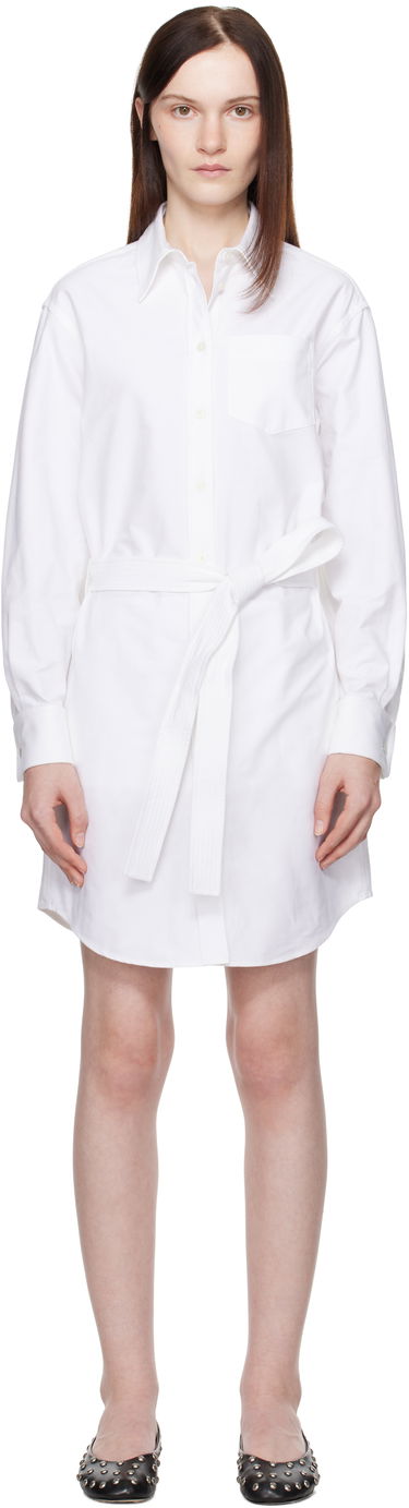Skjorte KENZO Kimono Sleeve Shirt Dress Hvid | FF52RO4059LO, 0