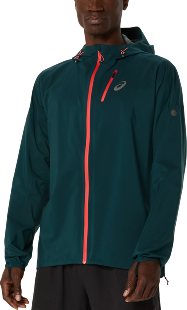 Vindjakke Asics Fujitrail Elite Waterproof Jacket Grøn | 2011d265-300, 0