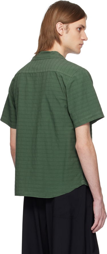 Skjorte Ranra RANRA Sun Stripy Cotton Shirt Grøn | AMSS25SS01594, 2