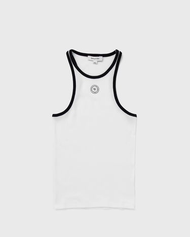 Tanktop Sporty & Rich SRHWC Ribbed Tank Hvid | TO033S405SW, 0