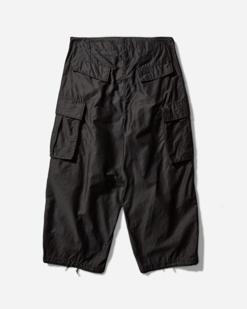 Cargo bukser Needles HD BDU Pants Sort | RW239 BLACK