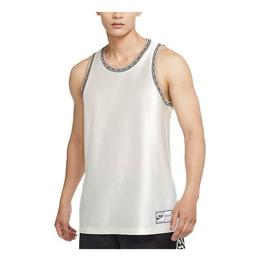 Tanktop Nike Classic Basketball Jersey Hvid | DQ5655-133