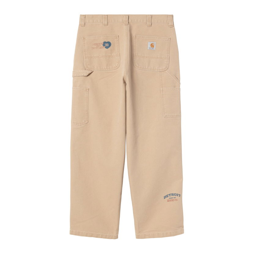 Cargo bukser Carhartt WIP Carhartt WIP OG Single Knee Graphic Pants Beige | I035560_9