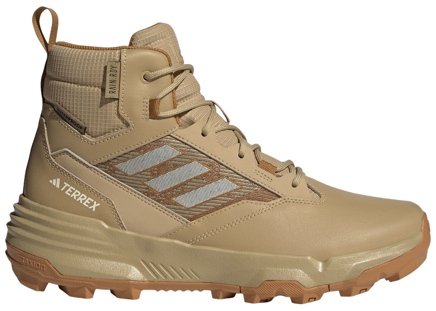 Sneakers og sko adidas Performance Terrex Unity Leather Mid Rain.RDY Beige Tone Ecru Tint Mesa Beige | IF4978, 0