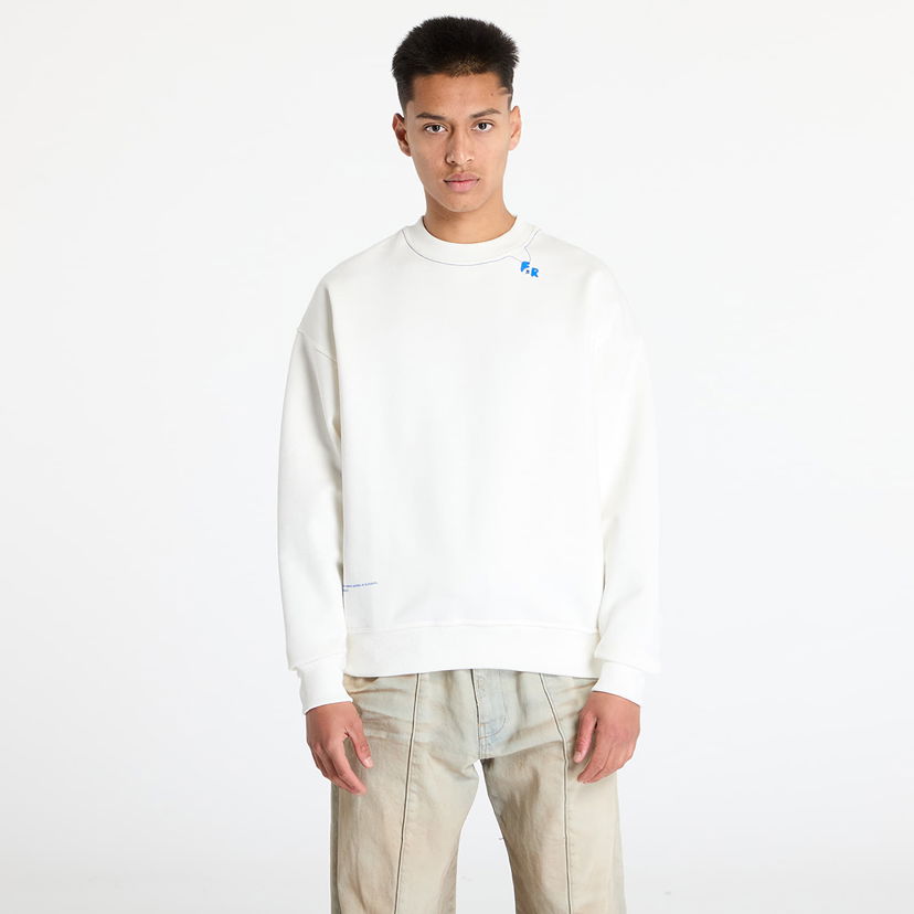 Sweater Footshop FTSHP RFTW Crewneck Sweatshirt Hvid | FTSHP_340
