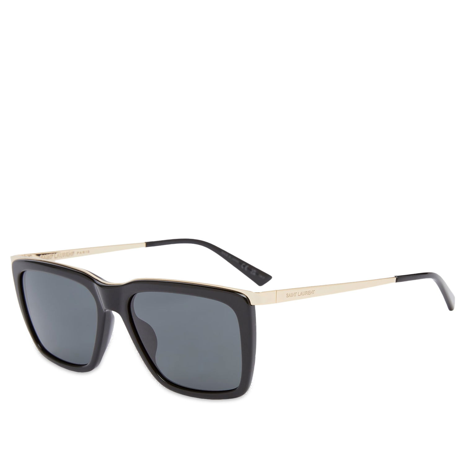 Solbriller Saint Laurent Saint Laurent SL 765 Square Sunglasses Sort | 30016543001, 0