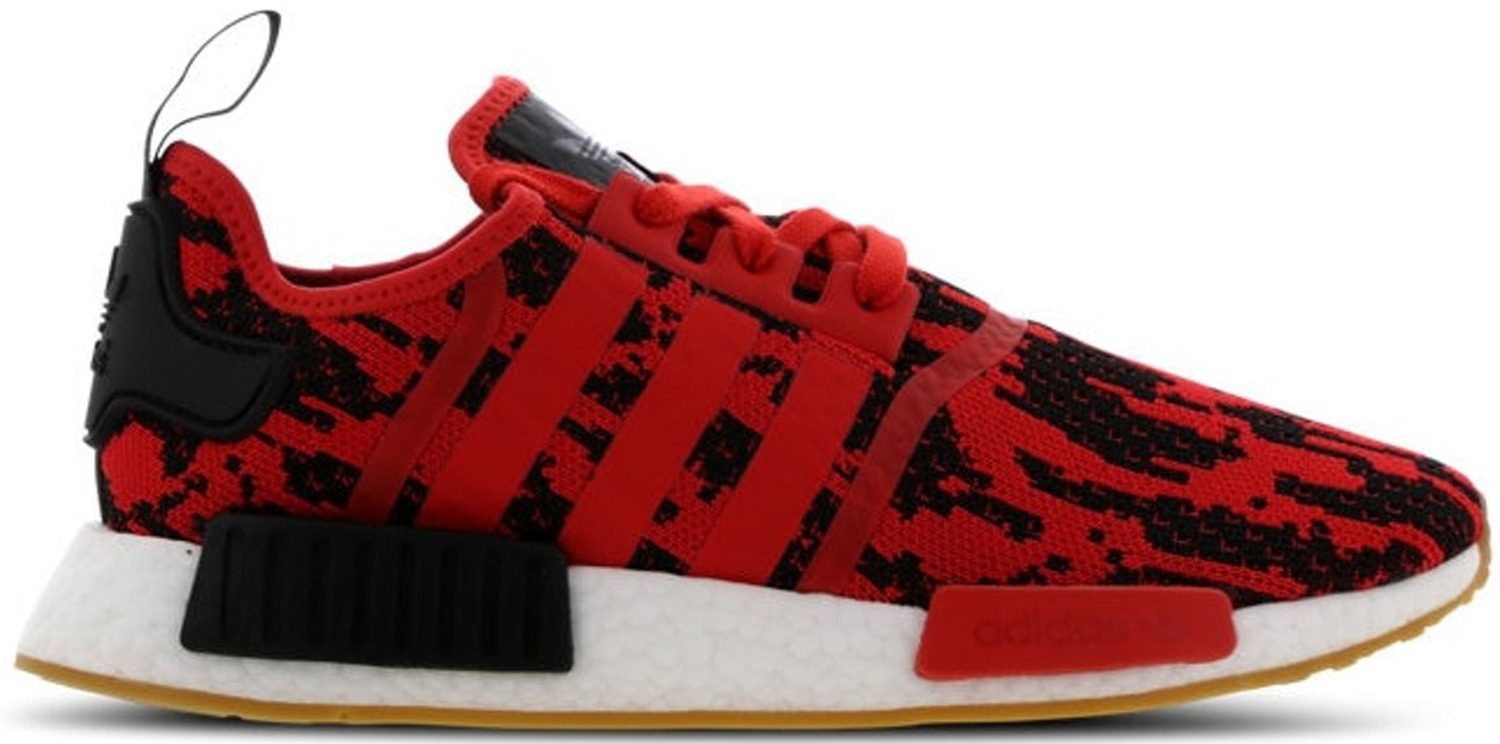 Sneakers og sko adidas Originals NMD R1 Red Black (Foot Locker Exclusive) Rød | BB9565, 0