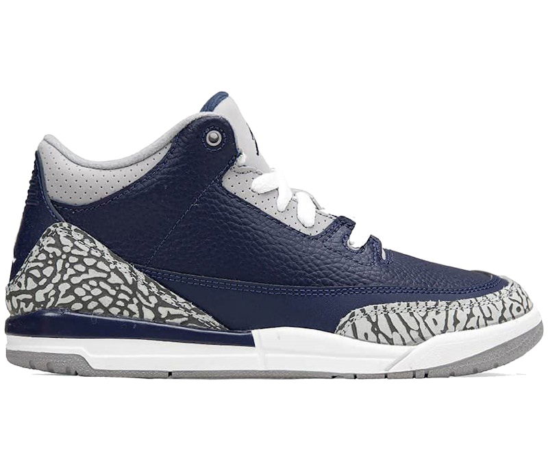 Sneakers og sko Jordan Jordan 3 Retro Georgetown Mørkeblå | 429487-401, 0