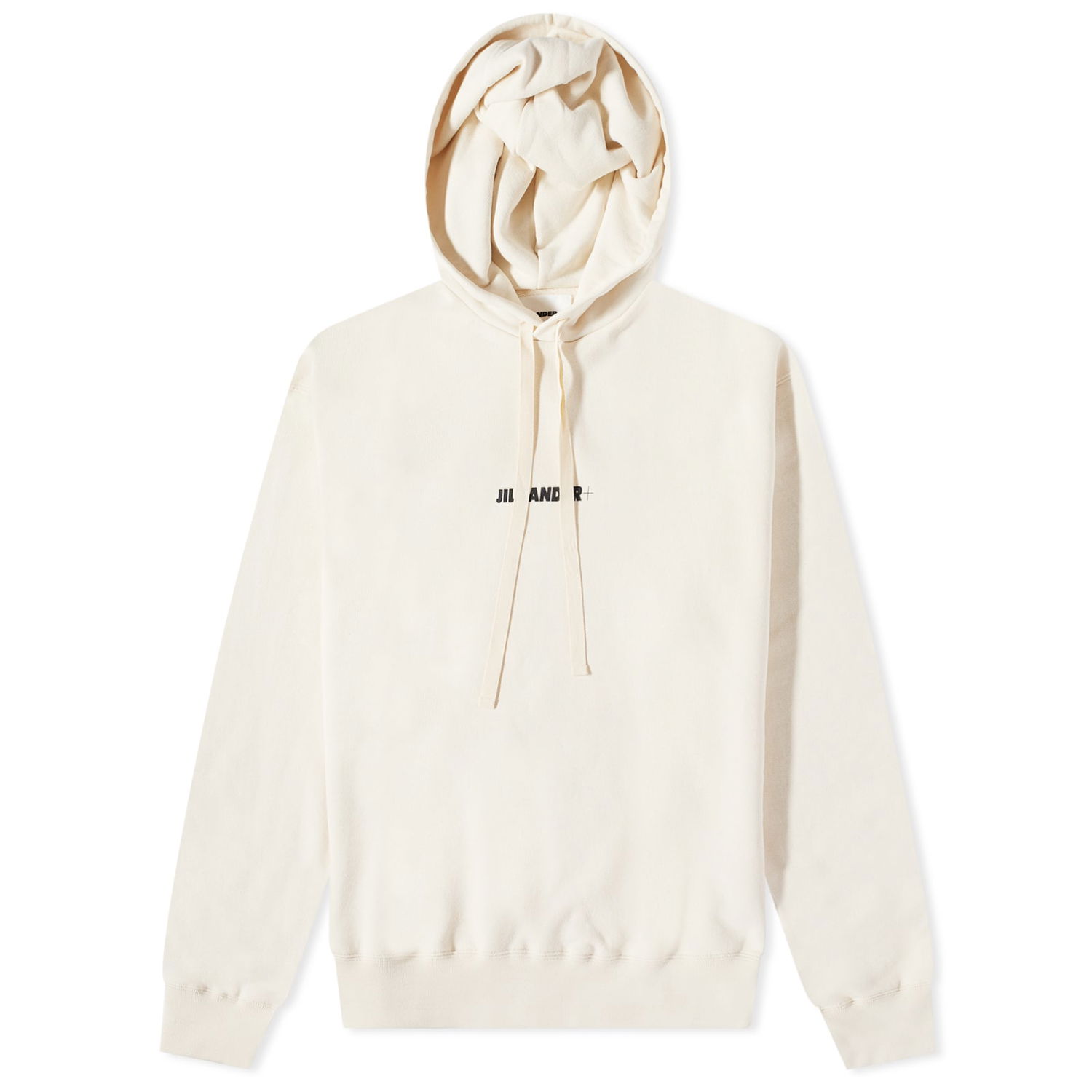 Sweatshirt Jil Sander Plus Logo Popover Hoody Beige | J47GU0002-J20010-279, 0