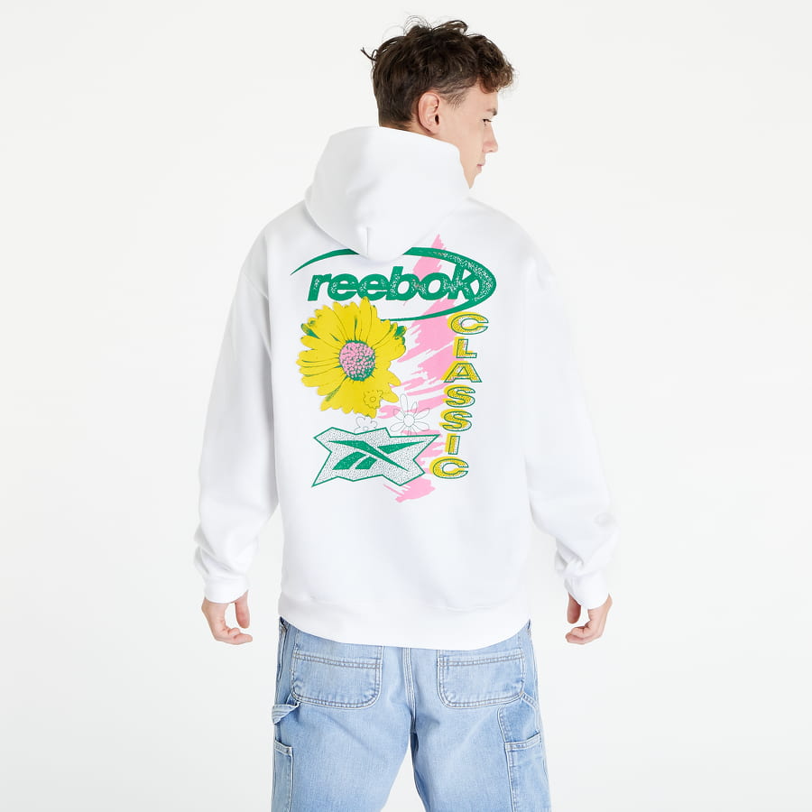 Sweatshirt Reebok Classics 90s Hoodie Hvid | IC9196, 0