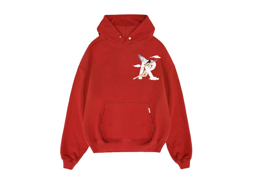 Sweatshirt Represent Clo Represent Storms In Heaven Hoodie Burnt Red Rød | M04273-239