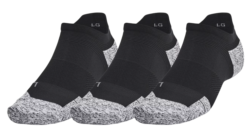 Sokker Under Armour UA AD Run Cushion No-Show Socks - 3 Pack Sort | 1387044-001, 0