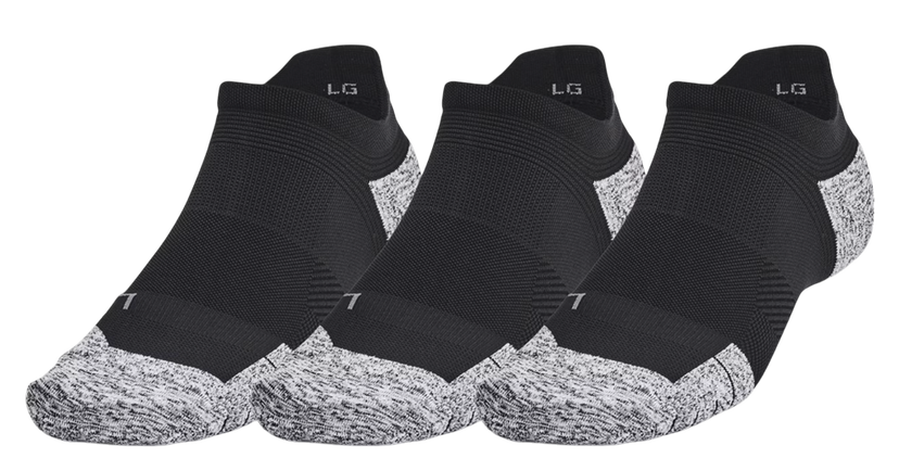 Sokker Under Armour UA AD Run Cushion No-Show Socks - 3 Pack Sort | 1387044-001