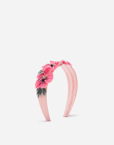 Stift Dolce & Gabbana Dolce & Gabbana Floral Chiffon Headband Lyserød | LB3L50G7WFVF0660, 0