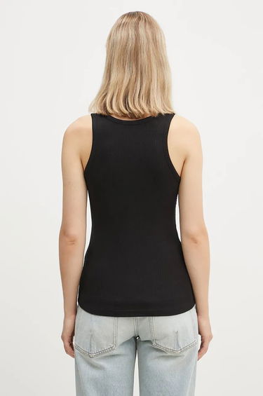 Tanktop Coperni Rib Logo Tank Top Sort | COPJS12F5006, 2