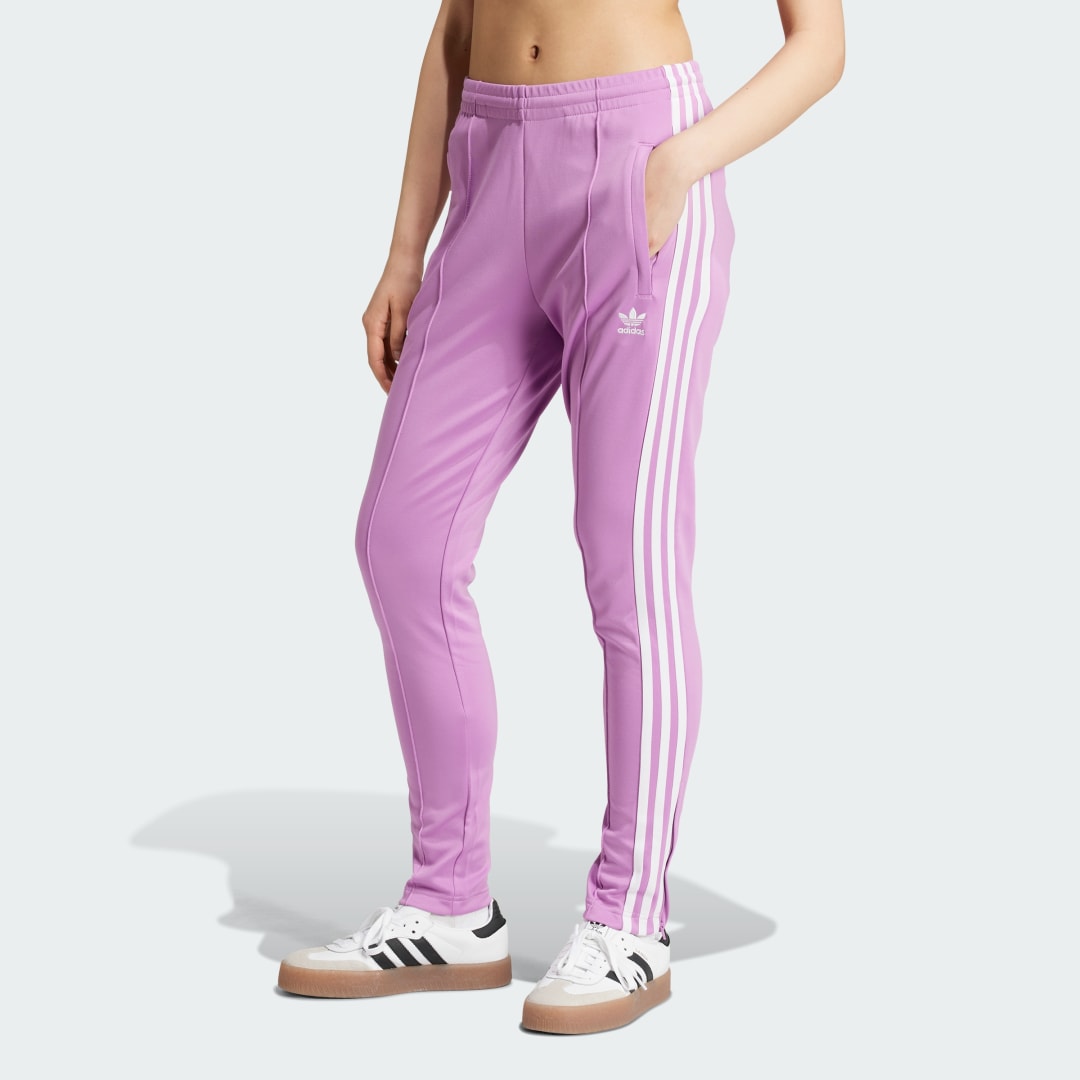 Joggingbukser adidas Performance Adicolor SST Track Pants Lilla | IY2184, 0