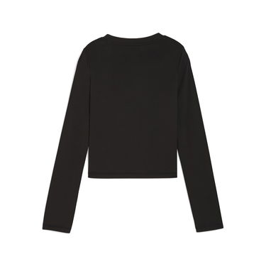 Crop top Puma PUMA x ROSÉ Women's Long Sleeve Cropped T-Shirt Sort | 633805_01, 6