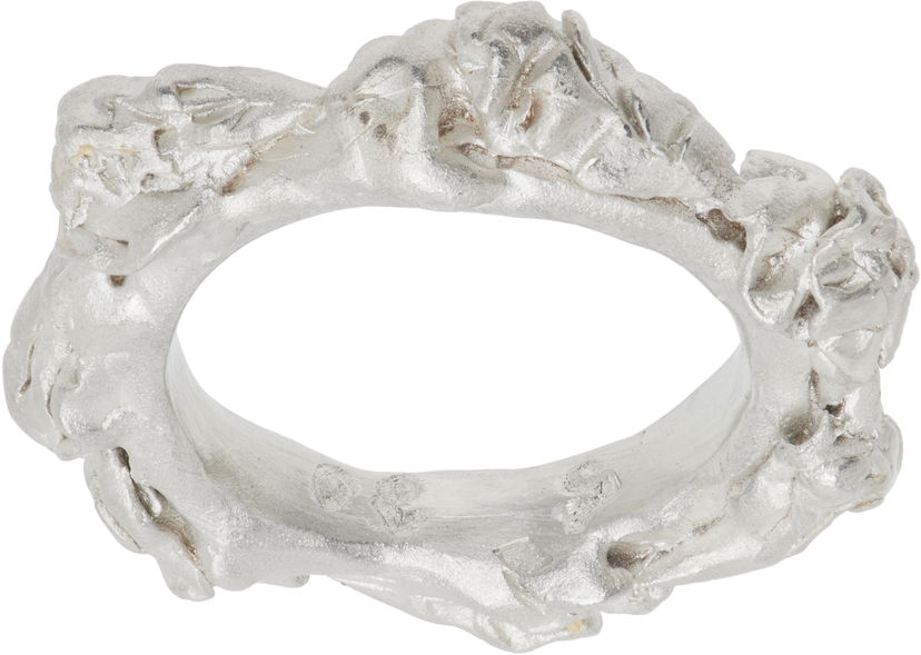 Ring OUR LEGACY OUR LEGACY Oyster Petite Ring Metalisk | A2258ORS