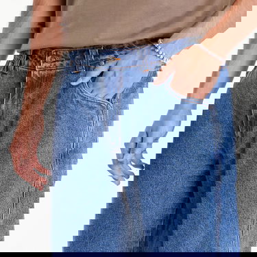 Jeans Dime Classic Relaxed Denim Pants Indigo Washed Blå | DIMESU2444IND, 1