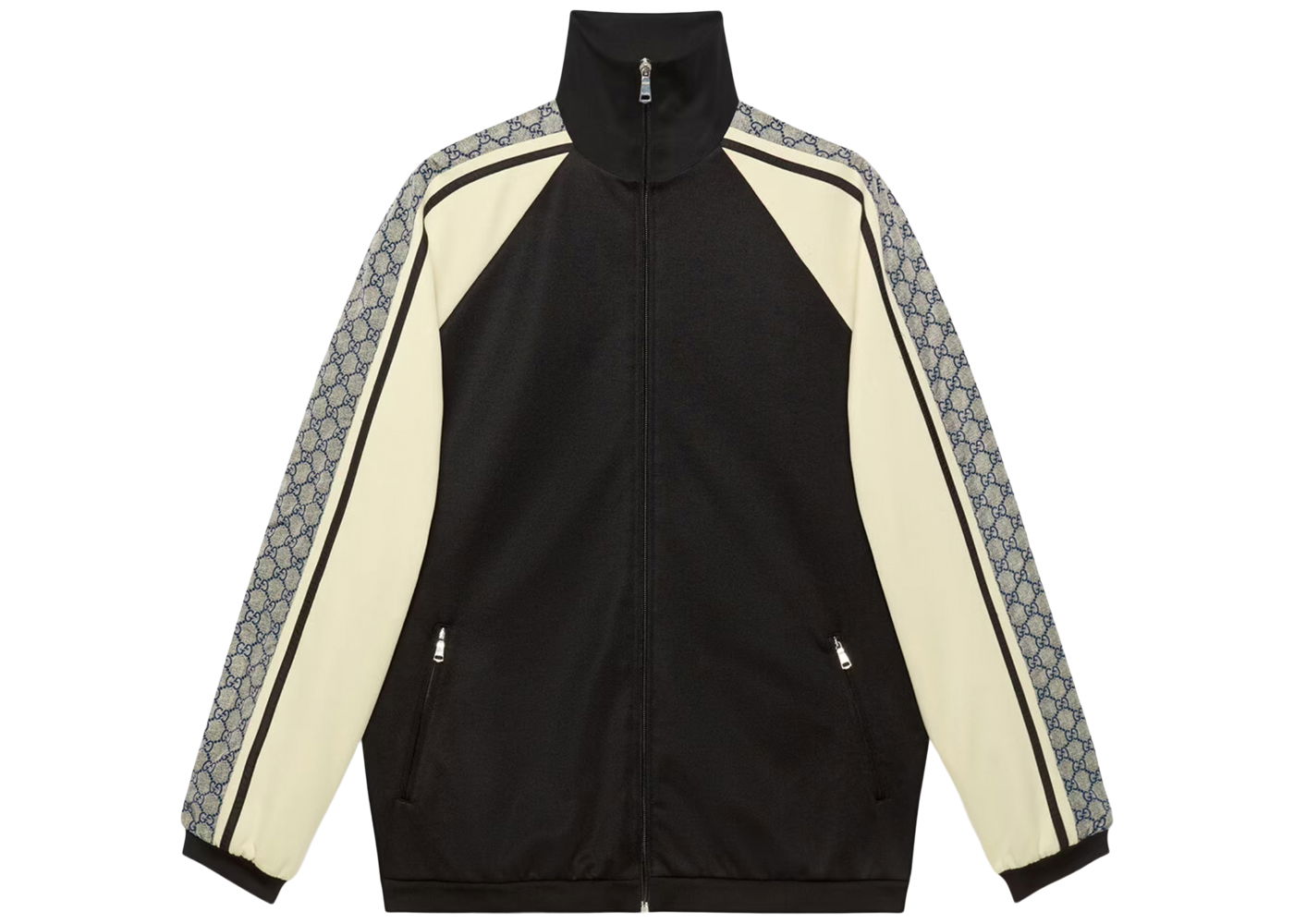Jakke Gucci Oversize Technical Jersey Jacket Sort | 545601 XJACZ 1093, 0