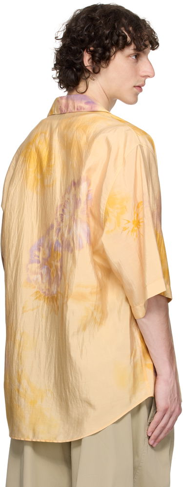 Skjorte LEMAIRE Lemaire Summer Floral-Print Shirt Gul | SH1171 LF1404, 2