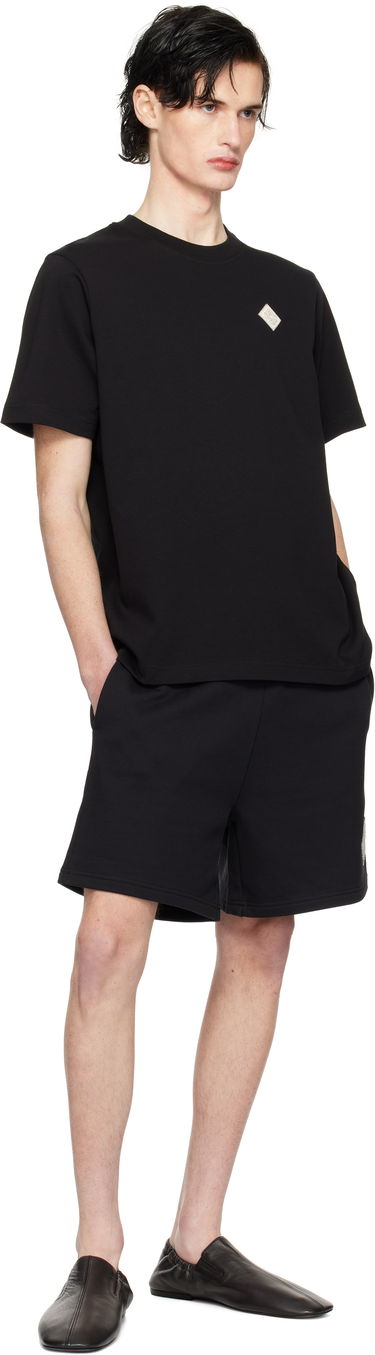 T-shirt Casablanca Pearl Diamond Patch T-Shirt Sort | MPS25-JTS-001-10, 3