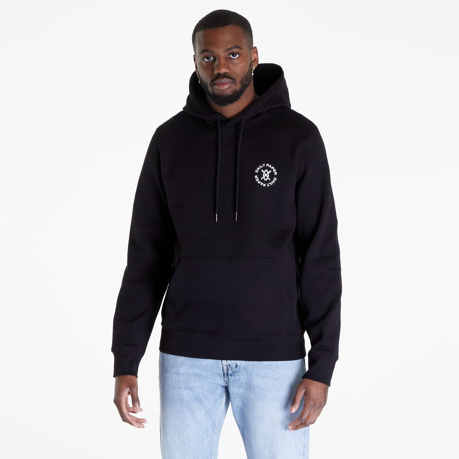 Sweatshirt DAILY PAPER Circle Hood Sort | 1000110, 0