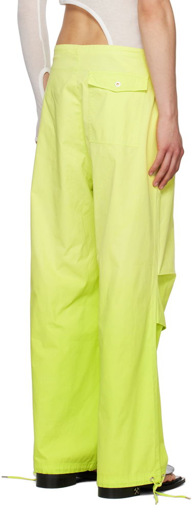 Cargo bukser Dion Lee Sunfade Drawstring Trousers Grøn | C2126S23, 2