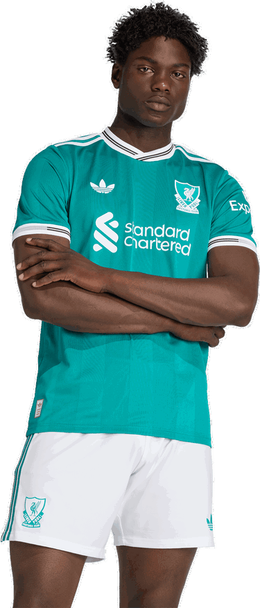 Jersey adidas Performance Liverpool FC 25/26 Third Kit Turkis | JV6427, 3