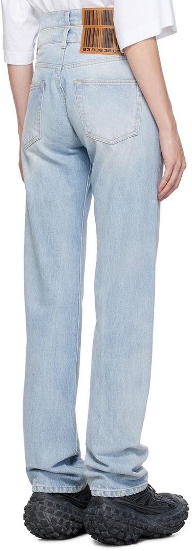 Jeans VETEMENTS VTMNTS Double Waist Jeans Blå | VL18PA450L, 2