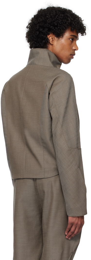 Bomberjakke KIKO KOSTADINOV Kiko Kostadinov Zafar Cropped Jacket Brun | KKSS25J04-42, 2