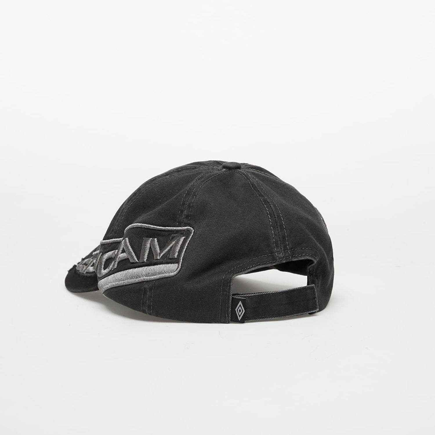 Kasket Umbro Spycam Distressed Graphic Baseball Cap Sort | UBMW231FA18 GRY0003, 1