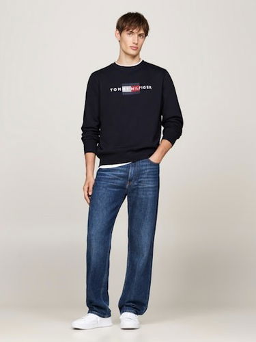 Sweatshirt Tommy Hilfiger Pullover Sweatshirt Sort | MW0MW35541DW5, 4