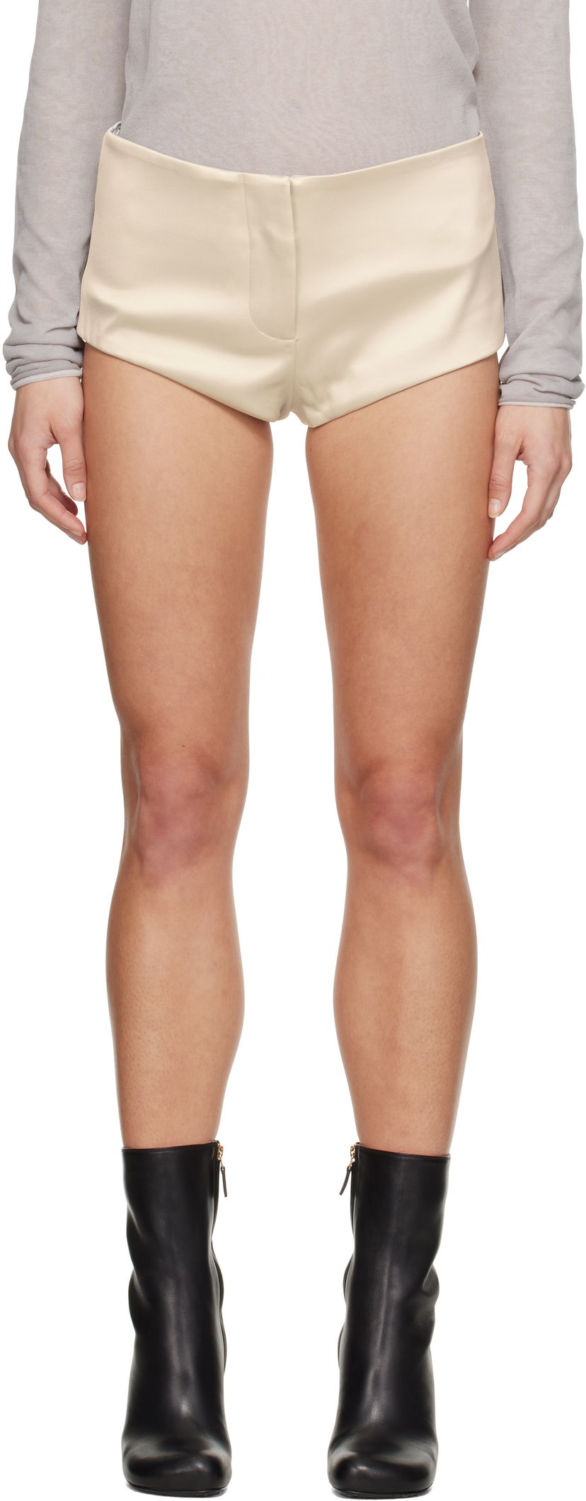 Shorts Entire Studios Entire Studios Puppy Shorts Beige | ESW-S25-5003-IS